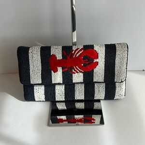 Lisi Lerch Beaded Lobster Clutch